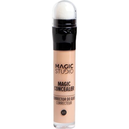 Magic Studio Magic Concealer Correcteur Corrector de ojos líquido cobertura total ilumina al instante acabado más firme y liso
