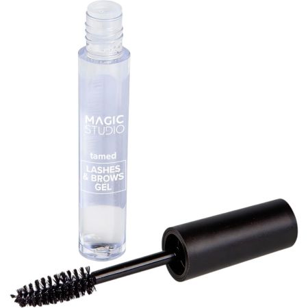 Magic Studio Lashes & Brow Gel Gel de cejas y pestañas transparente prepara moldea y añade estilo a tu mirada para un look natural