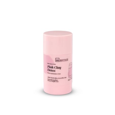 Idc Institute Skin Solution Pink Clay Detox Jabón Facial Jabón facial detoxificante ideal para limpiar y equilibrar los aceites naturales de la piel