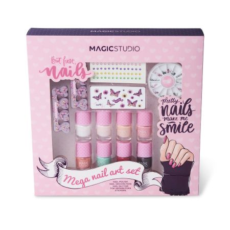 Magic Studio Mega Nail Art Set Set de manicura para diseñar las uñas de tus sueños