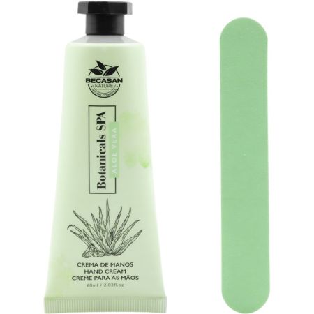 Becasan Nature Botanicals Crema De Manos+Lima Crema de manos de tacto agradable y fácil absorción ofrece suavidad hidratación y agradable aroma 1 ud