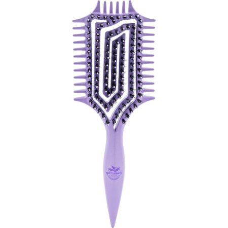 Becasan Nature Natural Style Cepillo Profesional 5 En 1 Cepillo ideal para definir rizos peinar y dar forma al cabello sin dañarlo 1 ud