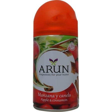 Arun Ambientador Manzana Y Canela Ambientador para hogar refrescante y revitalizante con fragancia duradera 250 ml