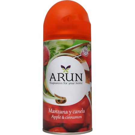 Arun Ambientador Manzana Y Canela Ambientador para hogar refrescante y revitalizante con fragancia duradera 250 ml
