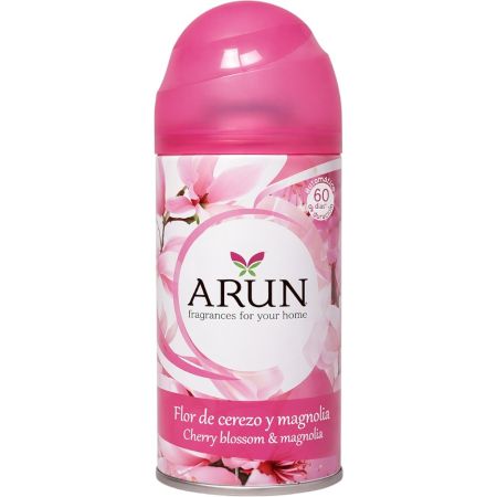 Arun Ambientador Flor De Cerezo Y Magnolia Ambientador para hogar refrescante y revitalizante con fragancia duradera 250 ml