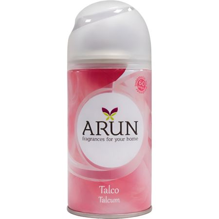 Arun Ambientador Talco Ambientador para hogar refrescante y revitalizante con fragancia duradera 250 ml