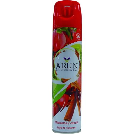 Arun Ambientador Manzana Y Canela Ambientador para hogar refrescante y revitalizante con fragancia duradera 300 ml