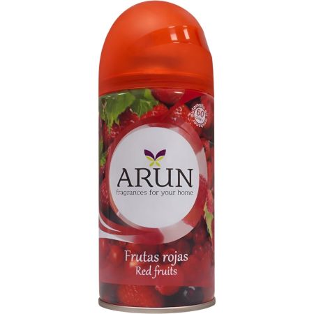 Arun Ambientador Frutas Rojas Ambientador para hogar refrescante y revitalizante con fragancia duradera 250 ml