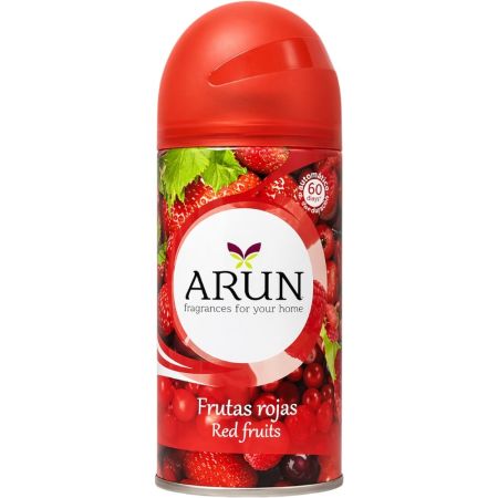 Arun Ambientador Frutas Rojas Ambientador para hogar refrescante y revitalizante con fragancia duradera 250 ml