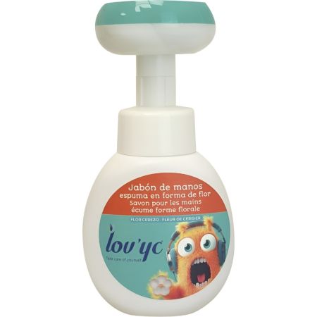Lov'Yc Jabón De Manos Jabón de manos infantil en espuma con forma de flor ofrece suave aroma a flor de cerezo 300 ml