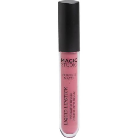 Magic Studio Essentials Perfect Matte Liquid Lipstick Barra de labios líquida efecto mate de larga duración perfecta para cualquier ocasión 1 ud