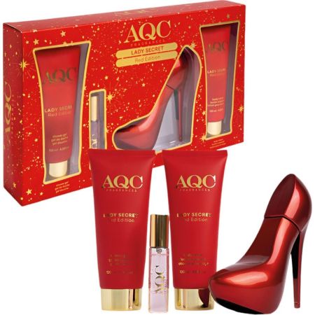 Aqc Fragances Lady Secret Red Edition Estuche Eau de parfum para mujer 100 ml