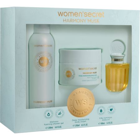 Women'Secret Beauty Confidences Harmony Muse Estuche Rutina de baño tranquilizante ofrece bienestar serenidad y gran aroma