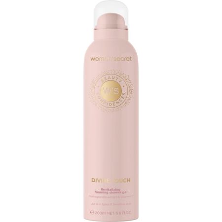 Women'Secret Beauty Confidences Divine Touch Revitalizing Foaming Gel Gel de ducha revitalizante limpia suavemente con extracto de granada y vitamina c 200ml