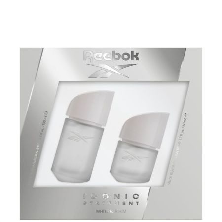 Reebok Iconic Statement White For Him Estuche Eau de parfum para hombre 100 ml