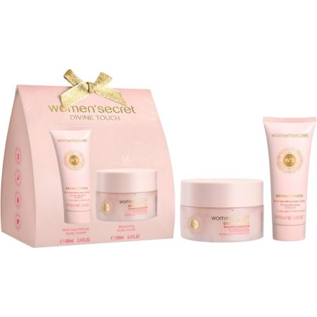 Women'Secret Beauty Confidences Divine Touch Estuche Set corporal ideal para nutrir hidratar y suavizar la piel con aceite de jojoba y extracto de flor de neroli
