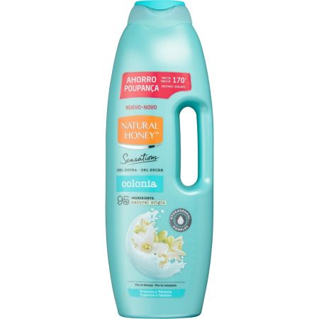 Natural Honey Sensations Colonia Gel De Ducha Gel de ducha biodegradable ofrece un baño de frescor y ternura 1350 ml