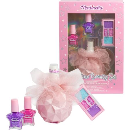 Martinelia Starshine Beauty Set Set de maquillaje y colonia infantil ideal para explorar la creatividad añadiendo un toque de magia