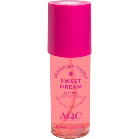Aqc Fragances Sweet Dream Body Mist Body mist ligero y refrescante con delicioso aroma a pistacho caramelo salado y vainilla 250 ml