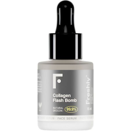 Freshly Cosmetics Collagen Flash Bomb Sérum reafirma rellena y redensifica para conseguir un aspecto efecto radiante con colágeno