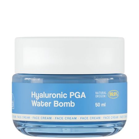 Freshly Cosmetics Hyaluronic Pga Water Bomb Face Cream Crema facial de textura acuosa refuerza la barrera ofreciendo 100 horas de máxima hidratación a corto y largo plazo 50 ml