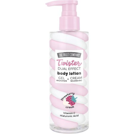 The Fruit Company Twister Dual Effect Body Lotion Gel + Cream Crema corporal luminosidad inigualable el twist definitivo para tu glow diario 200ml