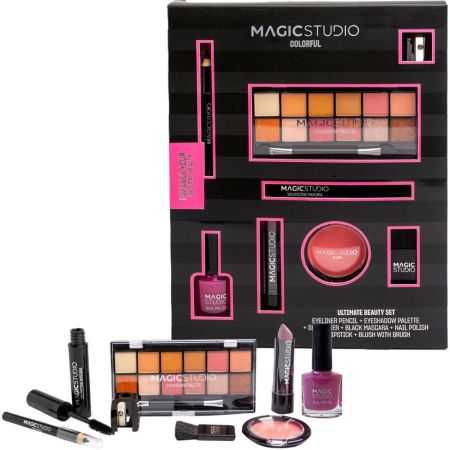Magic Studio Colorful Ultimate Beauty Set Set de maquillaje ideal para liberar a tu artista interior creando infinitos looks