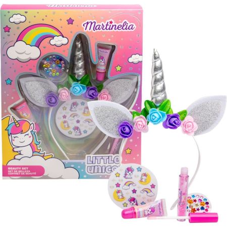 Martinelia Little Unicorn Set De Belleza Set de belleza infantil ideal para explorar la creatividad y estilo personal de los más pequeños