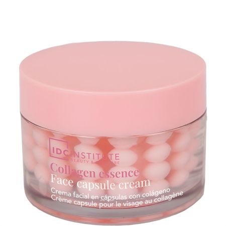 Idc Institute Collagen Essence Crema Facial En Cápsulas Crema facial en cápsulas ayuda a mejorar la elasticidad suavidad y firmeza ofreciendo un efecto glow inmediato