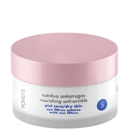 Pond'S Cuidado Esencial Nutritiva Antiarrugas Crema Facial Crema nutritiva antiarrugas para una piel cuidada y más joven día tras día 50 ml