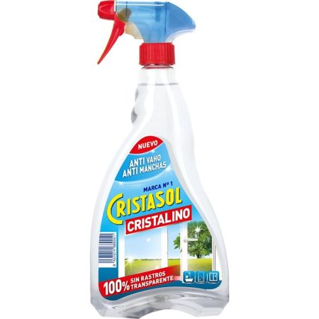 Cristasol Limpiacristales Cristalino Limpiacristales brillo perfecto transparencia total y limpieza sin manchas 750 ml
