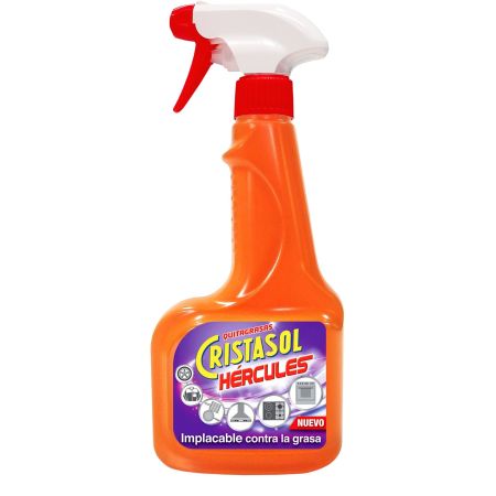 Cristasol Hércules Quitagrasas Quitagrasas elimina toda la grasa y suciedad al instante incluso la más incrustada 545 ml