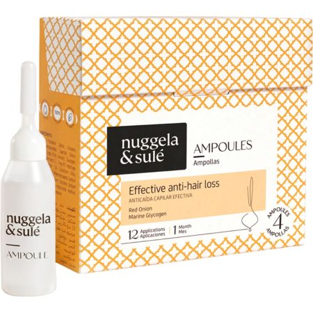Nuggela & Sulé Anticaída Capilar Efectiva Ampolla Tratamiento capilar anticaída estimula el crecimiento capilar para mayor volumen y fuerza