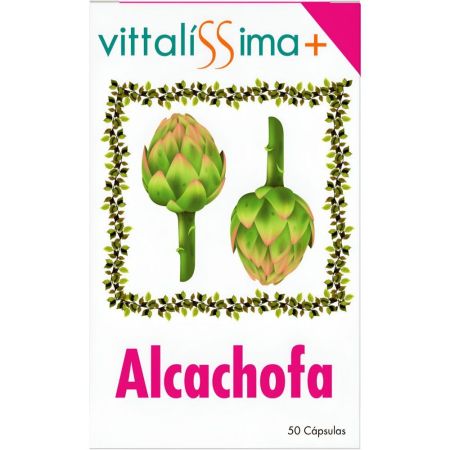 Vittalissima Alcachofa Un Cuerpo 10 Complemento Alimenticio Complemento alimenticio ayuda principalmente al bienestar digestivo y hepático 50 uds