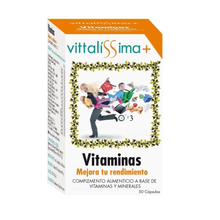 Vittalissima Complemento Alimenticio Vitaminas Complemento alimenticio ayuda a mejorar el rendimiento 50 uds