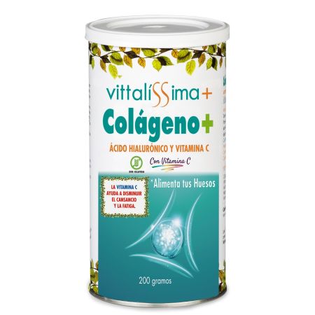 Vittalissima Complemento Alimenticio Colágeno+ Complemento alimenticio ayuda en la salud de huesos tendones y articulaciones 200 ml