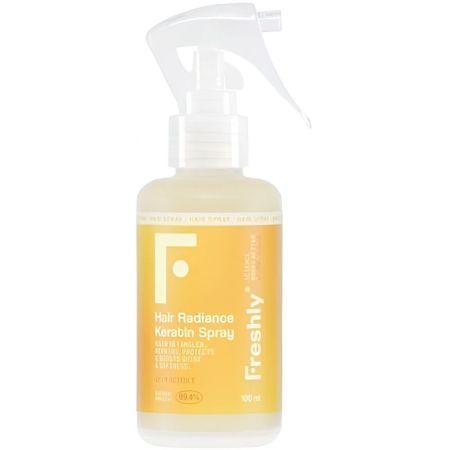 Freshly Cosmetics Hair Radiance Keratin Spray Tratamiento spray desenredante protector y reparador del cabello
