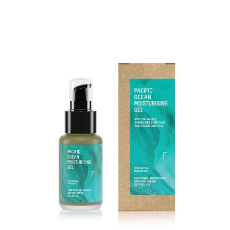 Freshly Cosmetics Pacific Ocean Moisturising Gel Gel hidratante facial controla la producción de sebo y reduce los brillos 30 ml