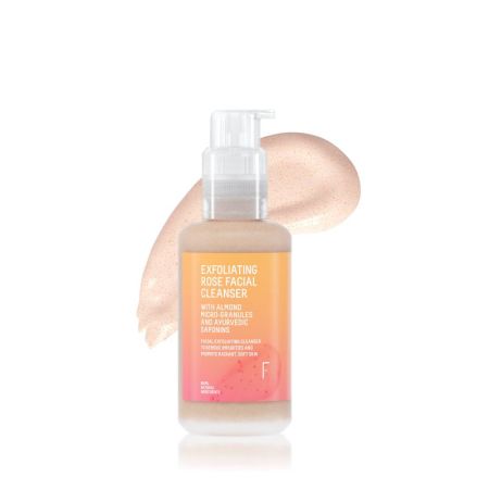 Freshly Cosmetics Exfoliating Rose Facial Cleanser Exfoliante limpiador facial antiirritación 100 ml