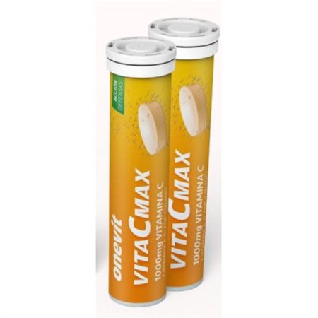 Onevit Vita C Max Complemento alimenticio para mujeres sin gluten ni lactosa aporta extra de vitaminas y minerales