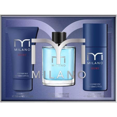 Milano Sport Estuche Eau de toilette para hombre 100 ml