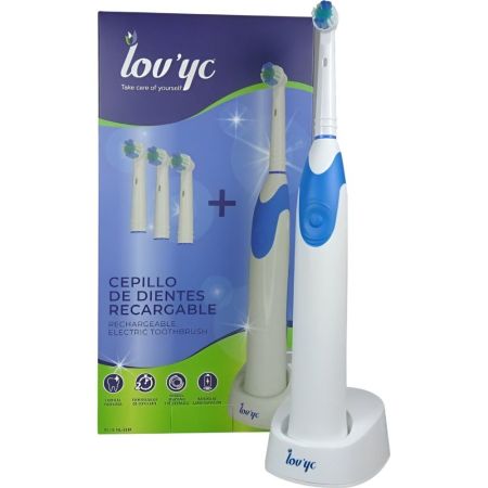 Lov'Yc Cepillo De Dientes + 4 Recambios Pack dental para una limpieza profunda