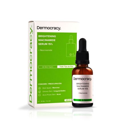 Dermocracy Brightening Niacinamide Serum 15% Sérum reductor de manchas y unificador del tono con niacinamida 30 ml