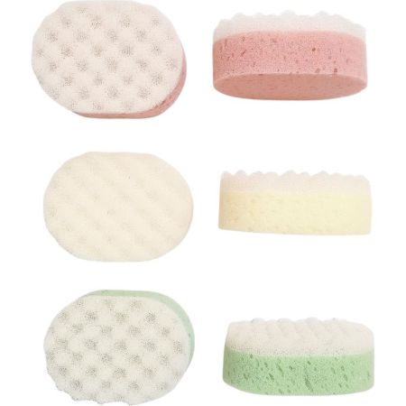 Inca Esponja De Baño Esponja de baño resistente ofrece suavidad y espuma extra para piel sana 3 uds