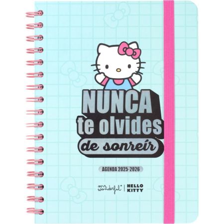 Mr. Wonderful Agenda Semanal 2025-26 Nunca Te Olvides De Sonreír Agenda semanal para hacer cada semana más divertida y productiva manteniéndote organizado