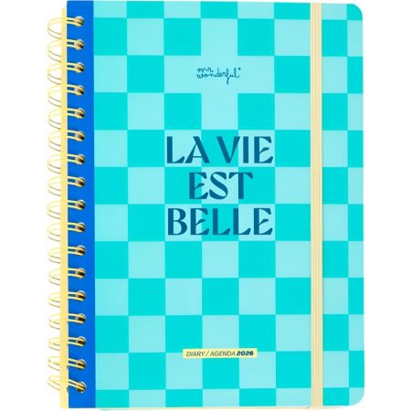 Mr. Wonderful Agenda Semanal 2026 La Vie Est Belle Agenda semanal para hacer cada semana más divertida y productiva manteniéndote organizado