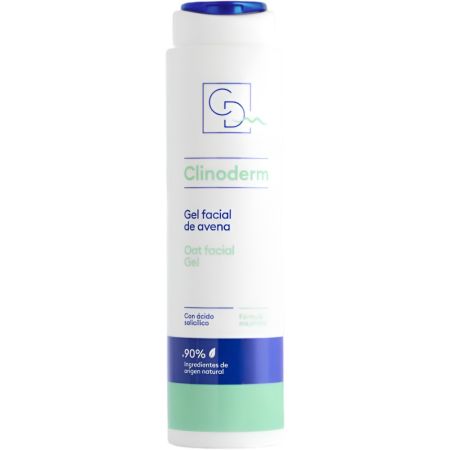 Cdm Clinoderm Gel Facial De Avena Gel facial limpia purifica cuida protege y regula la producción excesiva de sebo 200 ml