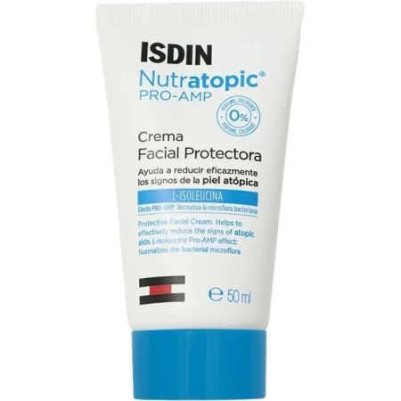 Isdin Nutratopic Pro-Amp Crema Facial Protectora Crema facial protectora ayuda a reducir los síntomas de la piel atópica 50 ml
