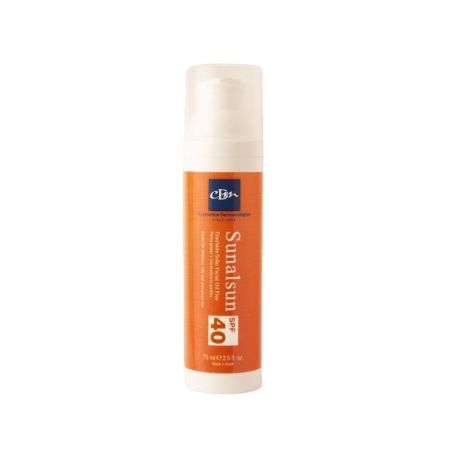 Cdm Sunalsun Emulsion Solar Facial Oil Free Spf 40 Protector solar recomendado para pieles grasas y con tendencia acnéica 75 ml
