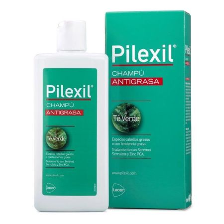 Pilexil Antigrasa Champú Champú cabellos grasos o con tendencia grasa cabello limpio y voluminoso 300 ml